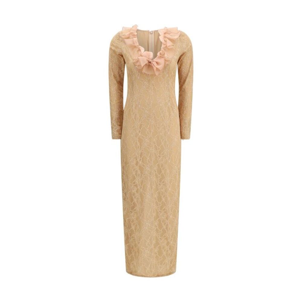 Alessandra Rich Multicolor Polyamide Cocktail Women's Dress